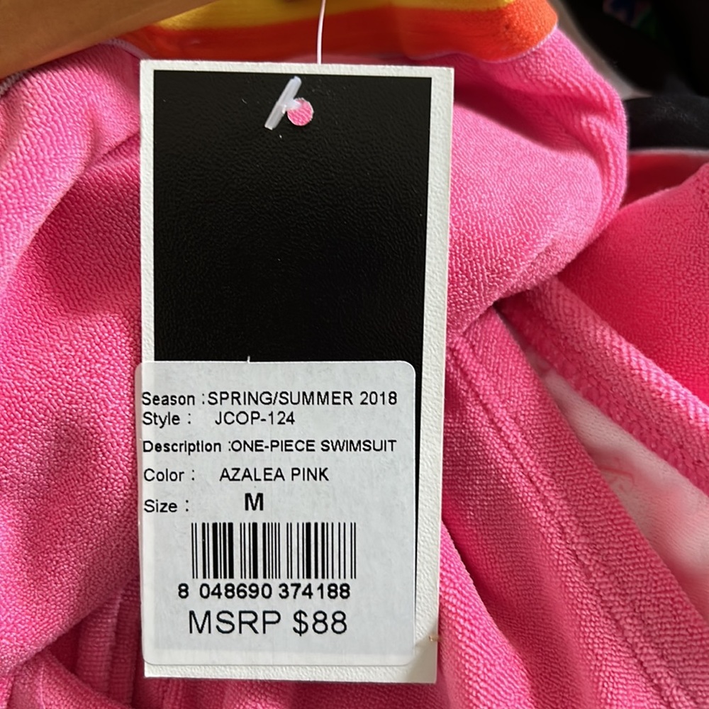 JUICY COUTURE ONE PIECE SWIMWEAR SWIMSUIT SIZE M MSRP $88.00 NWT - Picture 6 of 6